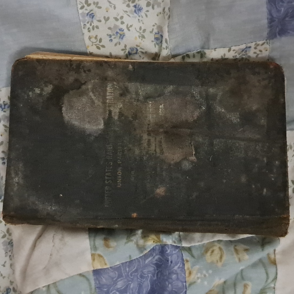 1919 United States Railroad Administration Rules and Regulations Book antique